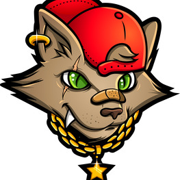 Profile impro gang logo  cat head  kopie