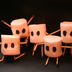 Square marshmallows photo