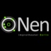 Square logo ionen schwarz