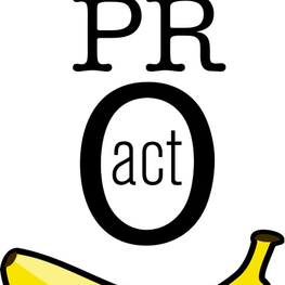 Profile impro logo with banana